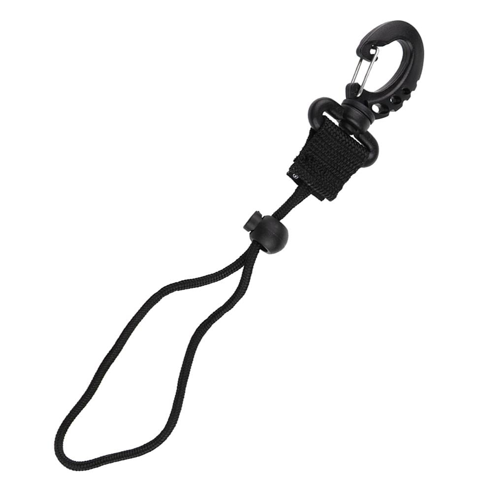 Torch, 4X Adjustable Wrist Lanyard Hand Strap Clip for Scuba Diving Lights 