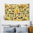 thumbnail image 5 of Xecao Ethnic African Print Tapestry, Wall Hanging Room Funny Decor, Backdrop Room Decor for Bedroom Living Room dormitory, 5 of 8