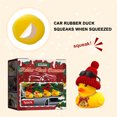thumbnail image 2 of DIY Car Dashboard Duck Adornos Auto Squeaky Cool Gafas Patos Juguetes Estilo C Sywqhk Libre de BPA, 2 of 2