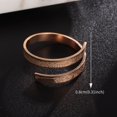 thumbnail image 5 of Ayatul Kursi Scripture Open Ring Quran Islamic Muslim Adjustable Ring Arabic Language Jewelry Women Gift, 5 of 5
