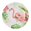 11 inch Round Flamingo Melamine Plate