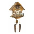 thumbnail image 1 of Quartz Cuckoo Clock Black forest house TU 452 Q HZZG, 1 of 1