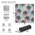 thumbnail image 3 of Palm Trees on Stripes Picnic Blanket Waterproof Beach Blankets Sandproof Large Mat with Storage Bag Camping Grass Travel Hiking Park 78"x78", 3 of 6