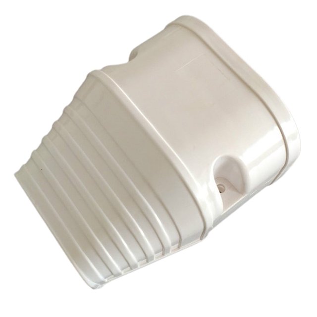 Tapa de extremo decorativa de PVC para línea de aire acondicionado central y dividido