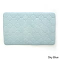 thumbnail image 4 of Stephan Roberts Home 34N-EM1V16-12 21 x 34 in. Embroidered Memory Foam Bath Mat - Wood Smoke, 4 of 5