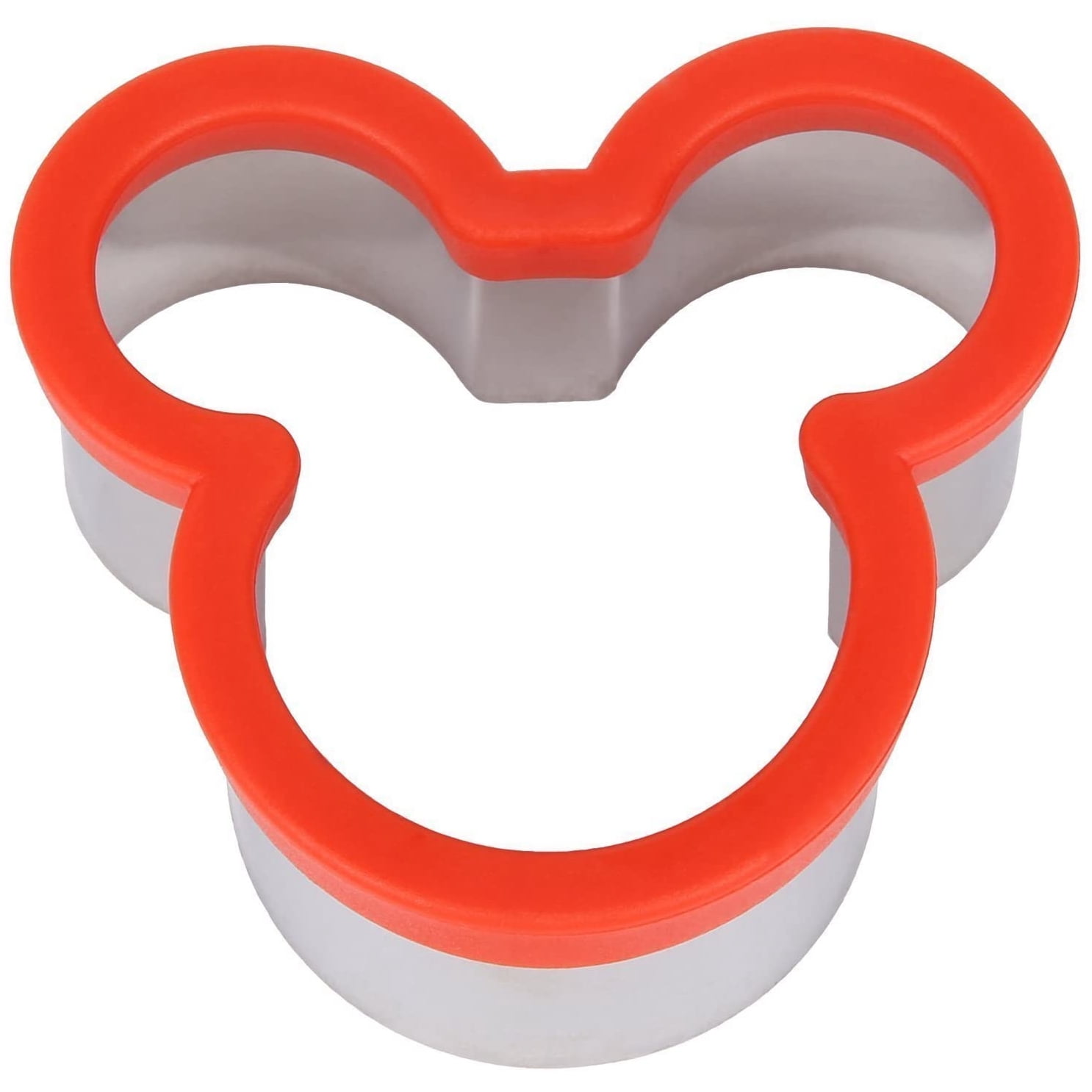 Stainless Steel Mickey Mouse Cookie Cutter/Kids Sturdy Cutters for Cookies, Sandwiches, Biscuit