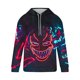 thumbnail image 2 of Sudadera con capucha para hombre, diseño de Día de Todos los Santos, con bolsillos, manga larga, sudadera con capucha, sudadera con capucha, blusa de poliéster para hombre, 2 of 5