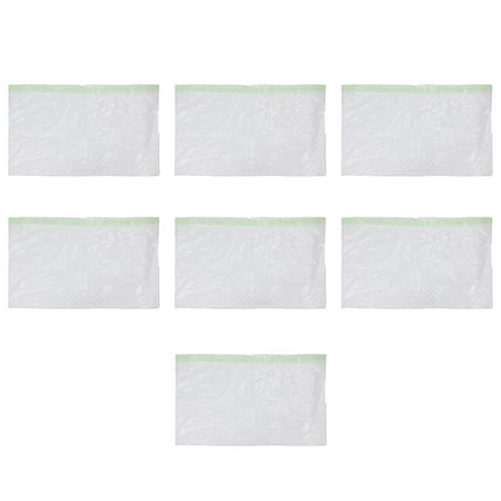Thinsont 7Pcs Cat Litter Filter Bag Drawstring Tray Box Pet Waste Cleaning Tool Household Large Capacity Thickened Pet for Accessory 6PCS hole/1 no hole S