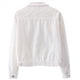 thumbnail image 4 of Chaqueta Vaquera Extragrande para Mujer con Perlas Bordadas y Abalorios M, 4 of 6