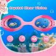 thumbnail image 2 of Kids Swim Goggles for Age 2-8, Toddler-Goggles with Fabric Strap No Leak Pain-Free, Anti-Fog Goggles for Girls Boys, 2 of 5