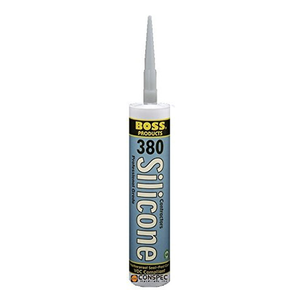 BOSS 380 (WHITE) RTV Silicone Sealant / Adhesive (1 TUBE 10oz