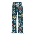thumbnail image 4 of Stephy Women's New Thin Elastic Loose Large Size Korean Version of Everything Long Trousers Casual Trousers Haren, Black, L, 4 of 5