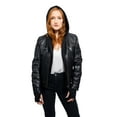 thumbnail image 2 of April Womens Lambskin Fashion Leather Jacket, 2 of 10