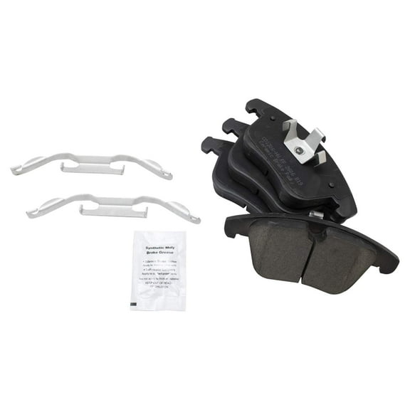 TRQ Brake Pad Premium Ceramic Front for Land Rover LR2 Evoque Volvo S60 S80 BFA73331