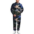 thumbnail image 3 of Solo Leveling Unisex Adult Sweatsuits Hoodie & Sweatpants Long Sleeve Hooded Sweatshirt Matching Joggers Tracksuit Sets XL, 3 of 9