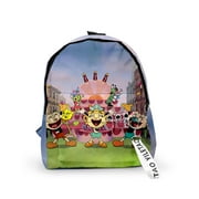 The Cuphead Show Merch Fabric One Shoulder Keychain Backpack Printed Student School Bag Mini bags