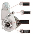 thumbnail image 3 of OE # 6470900280 Diesel Turbo Turbocharger w/ Electronic Actuator 1PC Fits select: 2005-2006 DODGE SPRINTER 2500, 3 of 7
