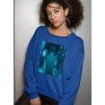 thumbnail image 2 of A Man In A City Sweatshirt Women -Smartprints Designs, Female Medium, 2 of 4