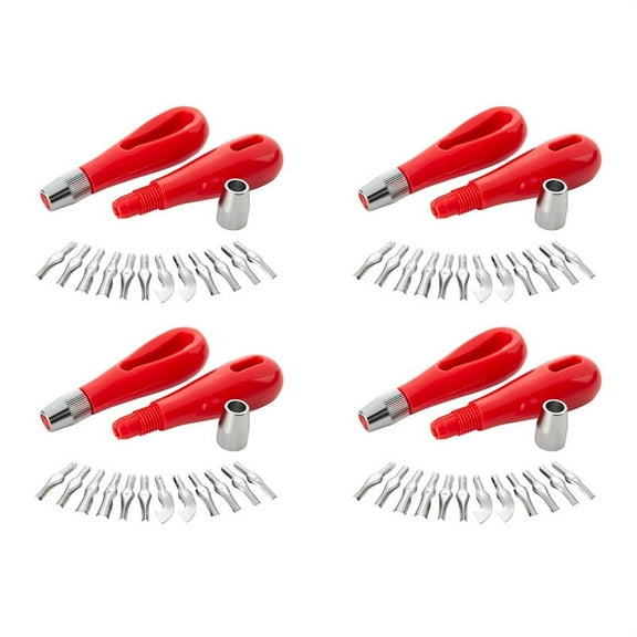 Linoleum Cutter Set, 8 Sets Craft with 24 Assorted Blades for Cutting and Crafting, Carvings