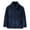 Navy, variant on Boys Girls Mini Fur Jacket Toddler Warm Zip Up Jacket with 1 Chest Pocket Winter Outwear Puffer Coat Kids Thermal Thicken Outerwear Fleece Snowsuit