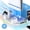 White, variant on PS5/Slim/Pro Cooling Stand for Disc&Digital with Dual Controller Charging, Multi-Function P5 Accessories 3-Level Cooling Fan, 9 Lighting Modes with Games Storage Slot,Black