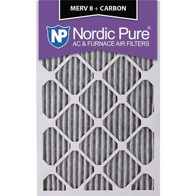 Nordic Pure 15x25x1 MERV 11 Pleated AC Furnace Air Filters 4 Pack Nordic Pure 15x25x1 MERV 11 Pleated AC Furnace Air Filters 4 Pack