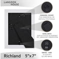 thumbnail image 3 of AmPm Cadres Photo 8x10 (20x25 cm) (Blanc Vieilli, Lot de 6) Style Ferme, Collection Richland, 3 of 6
