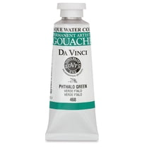 Da Vinci Professional Gouache - Phthalo Green, 37 ml tube