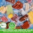 thumbnail image 7 of Vacuum Sealer Bags, Food Vac Bags for Storage, Vacuum Sealer Bags, Heavy Duty, Vac Seal storage ,Meal Prep or Sous Vide 100 Quart 8" x 12" and 50 Quart 6" x 10", 7 of 7