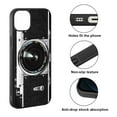 thumbnail image 2 of FINCIBO Soft Rubber Protector Cover Case for Apple iPhone 14 Max 6.7" 2022, Retro Vintage Camera Zoom, 2 of 5