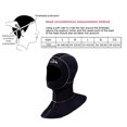 thumbnail image 5 of Capucha Neopreno para Buceo Gorro Natación Traje Hombres Y Mujeres (XL), 5 of 5