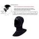 thumbnail image 5 of Capucha Neopreno para Buceo Gorro Natación Traje Hombres Y Mujeres (XL), 5 of 5