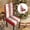 Red C, variant on sruoe Dining Chair Covers, Christmas Chair CoverChair Slipcovers Seat Protector, Removable Washable Seat Cover, Stretch Soft Dining Chair Slipcover for Living Room, Kitchen