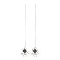 thumbnail image 1 of Something Different Boucles d'Oreilles Pendantes Obsidienne Araignée, 1 of 3