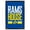 Black Framed Version, variant on NFL Los Angeles Rams - Rams House 26 Wall Poster with Magnetic Frame, 22.375" x 34"