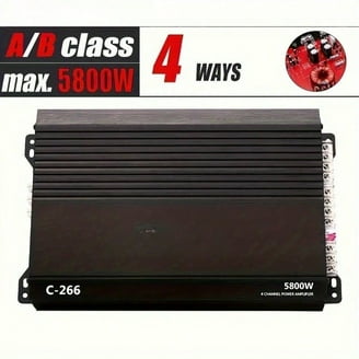 Kicker Zx200.4 Zx 4 Channel Car Stereo Sub Amplifier W/ 200 Watts