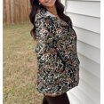 thumbnail image 2 of ZOELNIC Women's 2025 Camo Print Zip Up Hoodie Jacket, Long Sleeve Hooded Sweatshirt, Fall Winter Casual Fashion Outerwear, S, 2 of 4