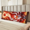thumbnail image 4 of KLL Ultra Soft Microfiber Body Pillow Cover/Pillowcases 20"x54" with Hidden Zipper Closure-Red Sun Flame Fox, 4 of 5