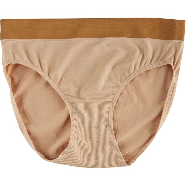 Jockey Jockey Women's Modern Micro Seamfree Hi Cut Briefs Beige Light 7