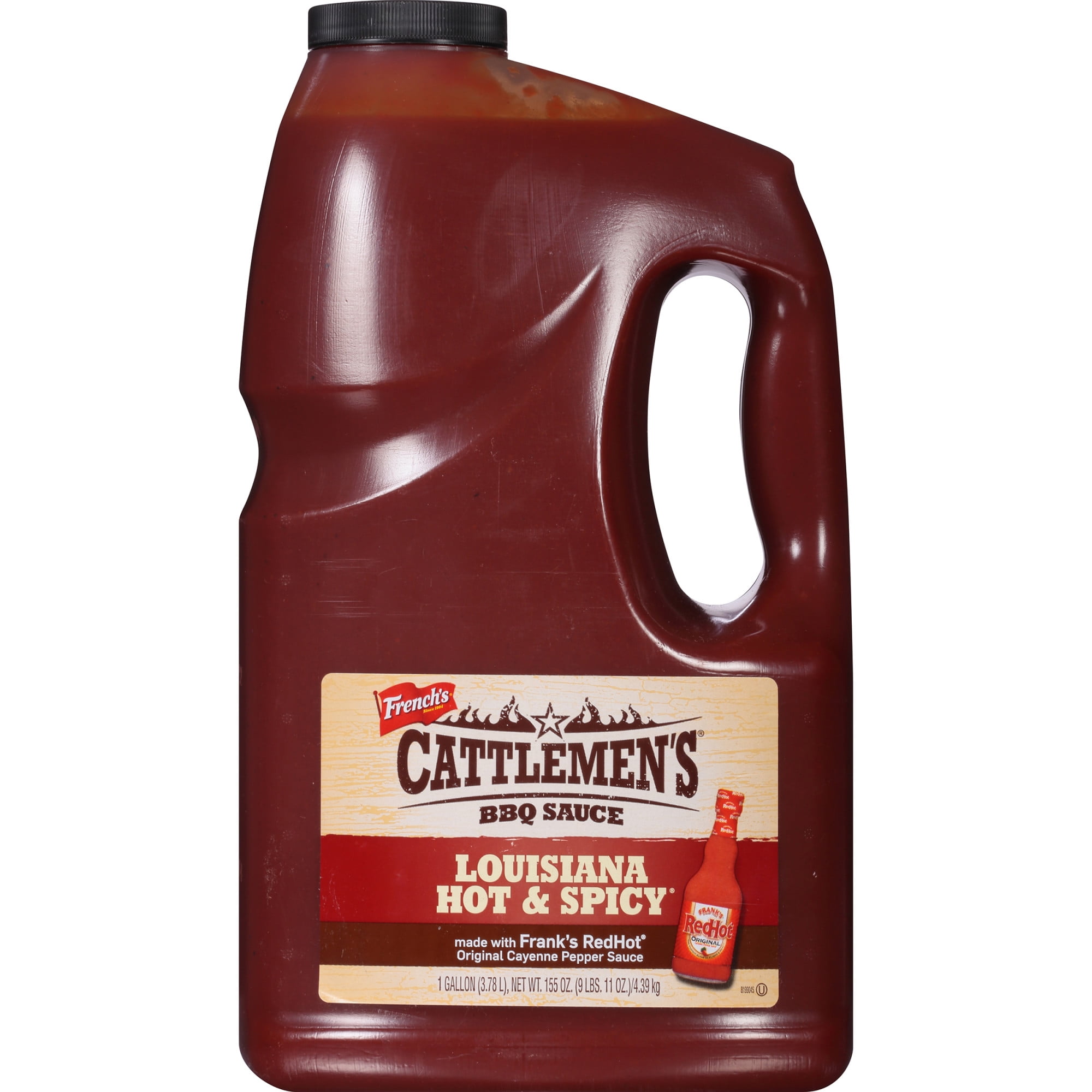 Cattlemen's Louisiana Hot & Spicy BBQ Sauce, 1 gal