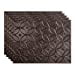 thumbnail image 3 of FASÃ„DE Rings Decorative Vinyl 18in x 24in Backsplash Panel in Smoked Pewter (5 Pack), 3 of 15