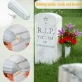 thumbnail image 4 of Artificial Cemetery Flowers for Grave, Set of Artificial Flowers Bouquet Memorial Flowers with Vase for Outdoor Cemetery Headstones Graveyard Gravestone Decoration (Purple Lily&Red Rose), 4 of 5