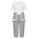 thumbnail image 4 of Traje de cintura de color sólido de verano para mujer Traje de dos piezas casual de moda Wmkox8yi bvn1005, 4 of 8