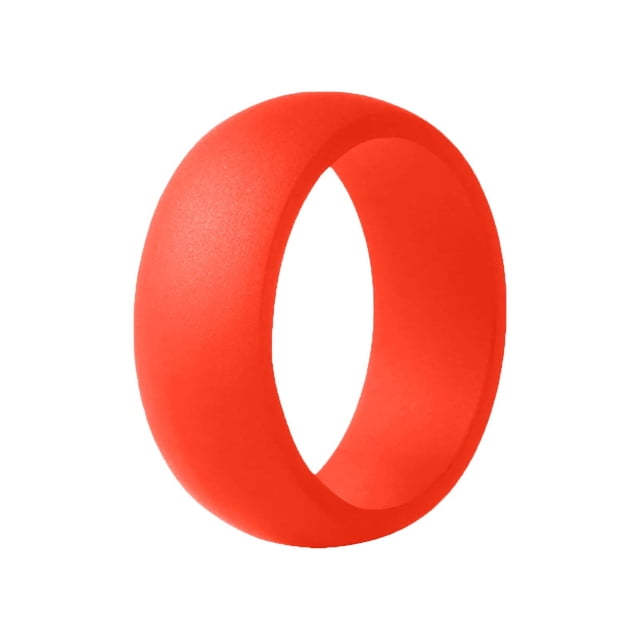Silicone Rings For Women & Men – Trendy Unisex Stackable Rubber Wedding Bands Comfortable Breathable Flexible Fashion Jewelry For Active Ready Packaging Middle Finger Necklace Jewelry Ring Rings Set