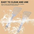 thumbnail image 5 of Fish Spatula, 2 Pack Stainless Steel Fish Turner 12.5 Inch Kitchen Cookie Spatula with Brushed Stain, 5 of 5