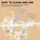 thumbnail image 5 of Fish Spatula, 2 Pack Stainless Steel Fish Turner 12.5 Inch Kitchen Cookie Spatula with Brushed Stain, 5 of 5