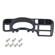 Fit For 1998-2004 Blazer Jimmy Sonoma S10 Bravada Dark Gray Dash Trim Bezel