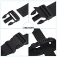 thumbnail image 4 of Correa de Transporte con Mango, Correa de Nylon Ajustable en Estilo Cruzado para Mover Cajas, Compras y Equipaje, Negra, 4 of 5