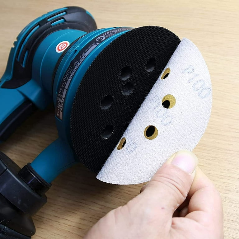 Eco Edge 52PC 5 Inch Hook And Loop Premium Sanding Discs Alumimum