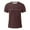 Coffee, variant on Afdoent T Shirts For Men Male Crew Neck T Shirt Stretch Short Sleeve Basic T Shirt Comfort Tee Shirts